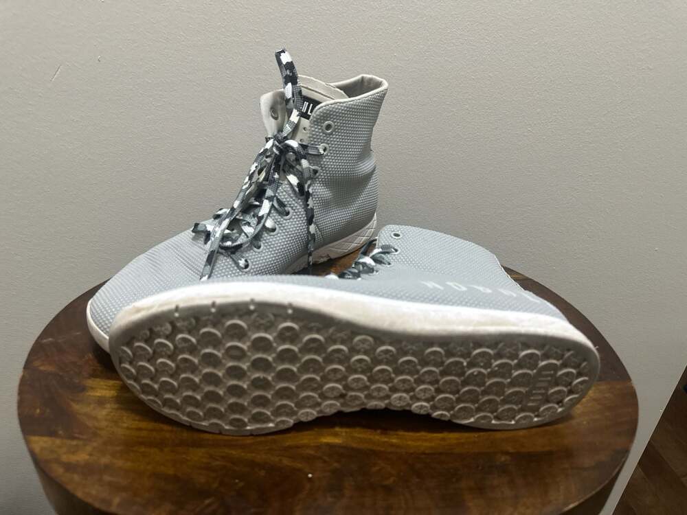 NOBULL High-Top Trainer Grey SuperFabric Men's 10.5 / Women's 12 B7 - Picture 7 of 7